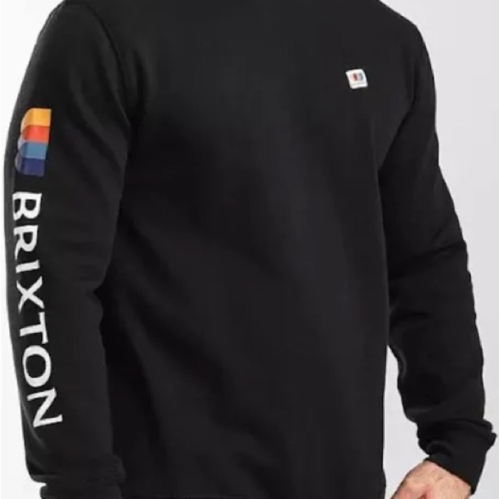 Men’s black Brixton sweatshirt “Alton Crew”